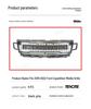 19-22 Ford Expedition Grille Bumper Modification Kit