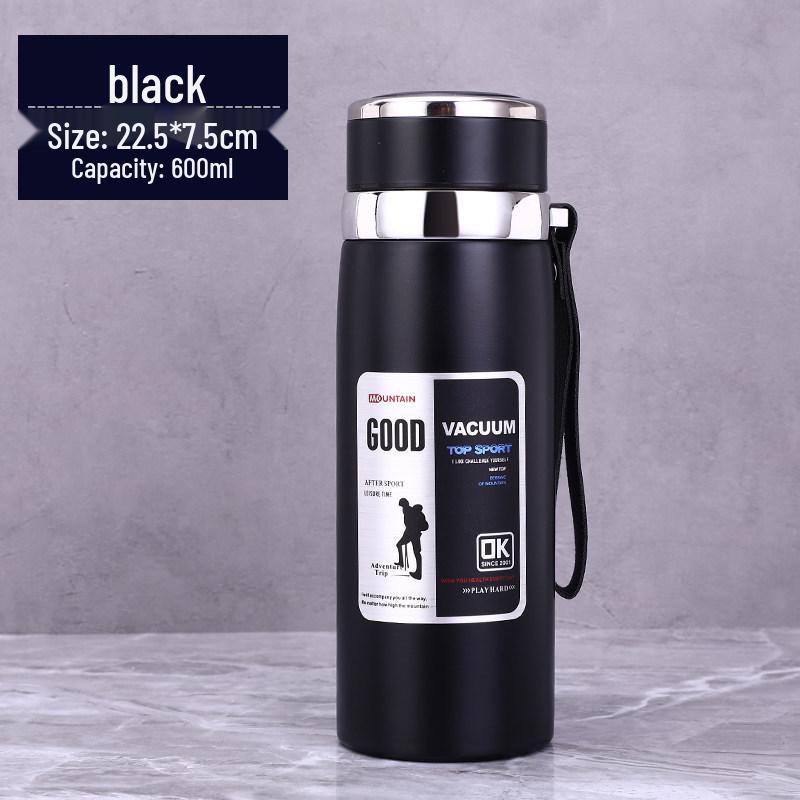 1000ml 316 Edelstahl Tragbarer Outdoor-Thermosbecher für Männer und Frauen - Große Kapazität Geschäfts-Tee- oder Wasserbecher