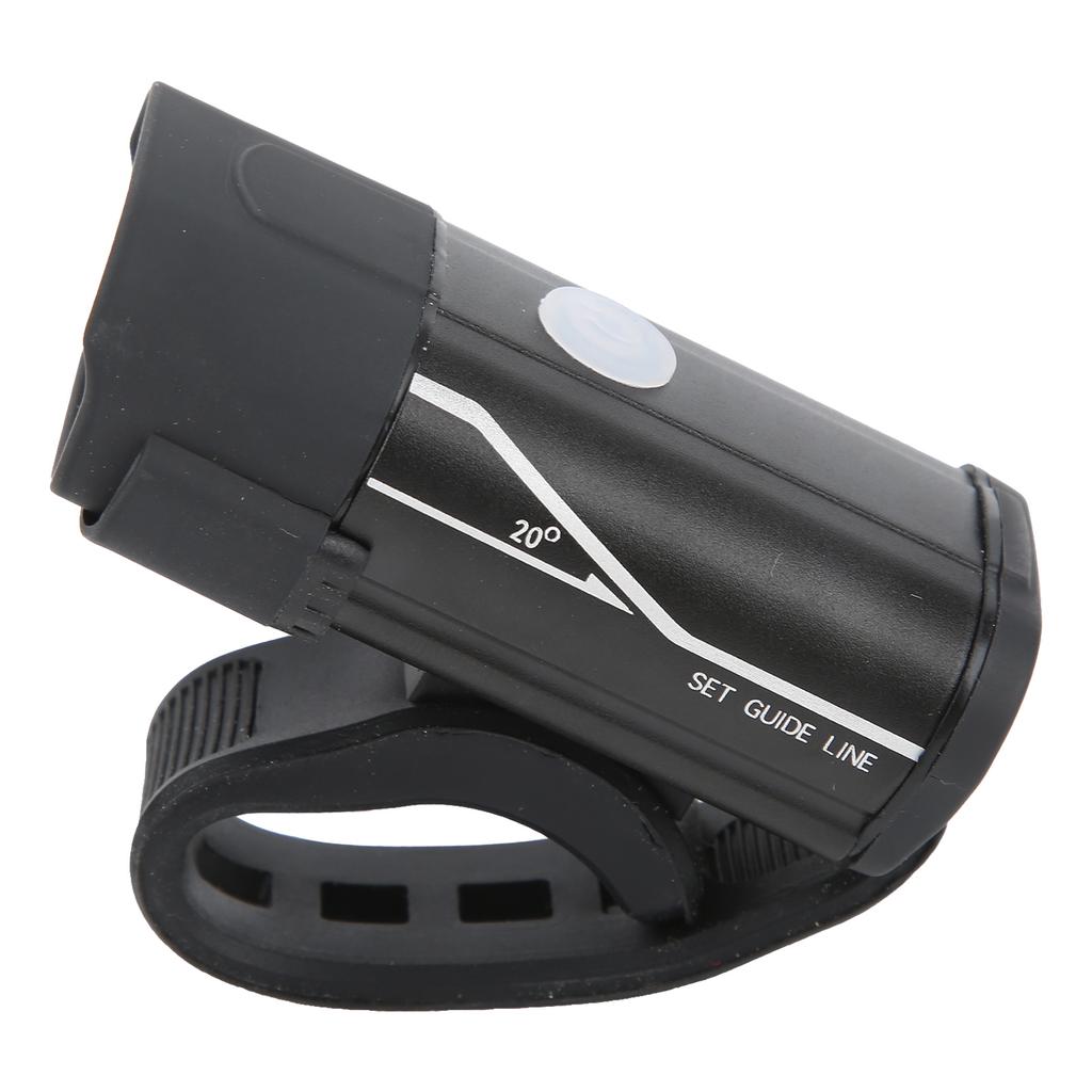 Bike Headlight USB Rechargeable Portable Long Battery Life Warning Light for Night Riding