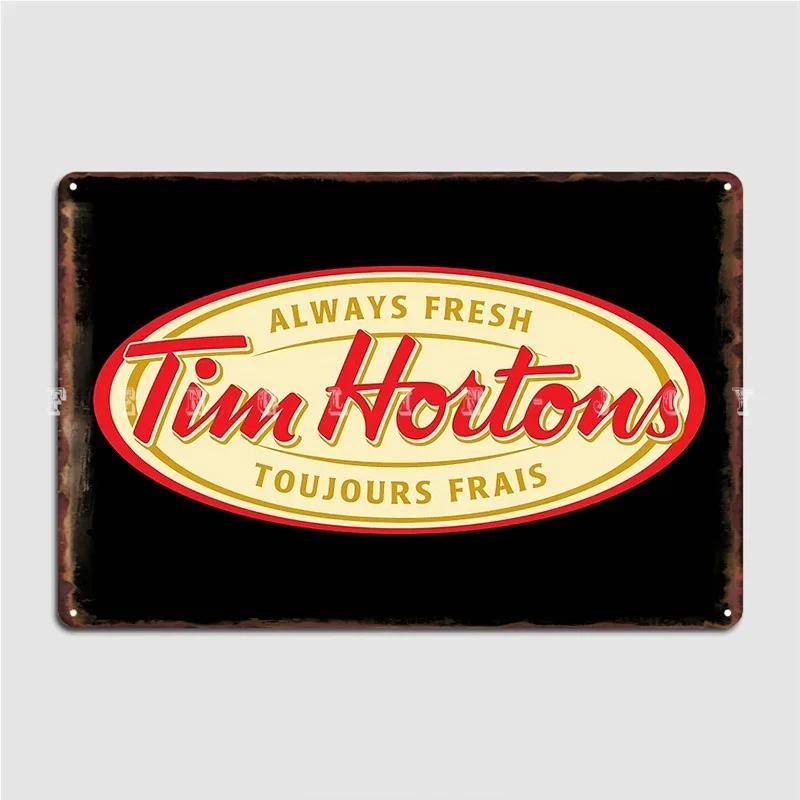 

Best Seller Tim Hortons Merchandise Poster Metal Plaque Cinema Garage Mural Painting pub Garage Designing Tin sign Posters 20x30cm（7.8x11.8inch）