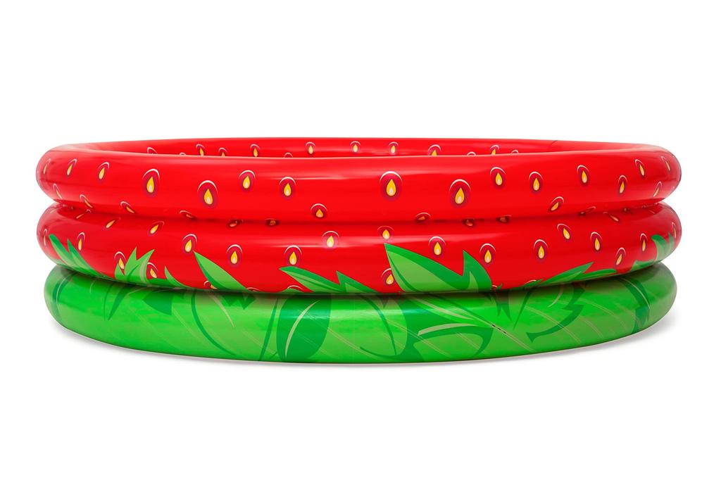 Bestway Sweet Strawberry Kids Pool, 1.68m Diameter X 38cm Height, 51145