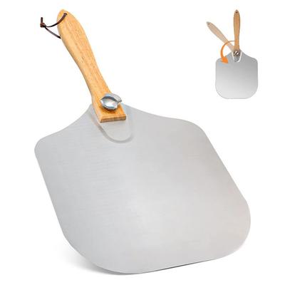 Aluminium Zinc Zinc Alloy Pizza Shovel Detachable Pizza Peel Pizza Spatula Paddle Kitchen Supply