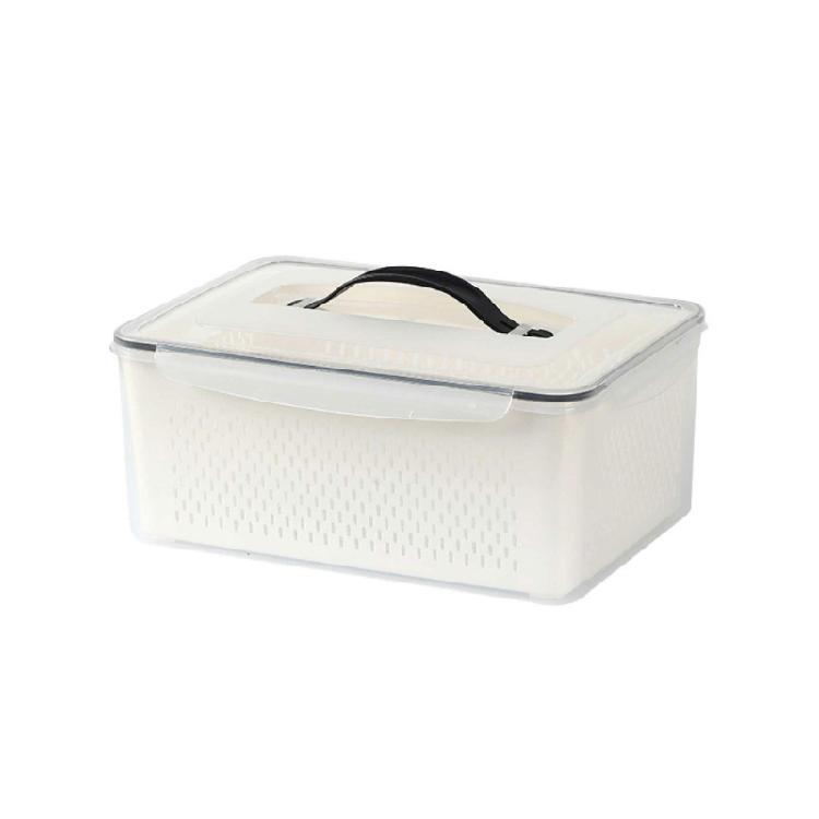 Fridge Organizer for Sorting Vegetables Refrigerator Storage Box Kitchen Tool