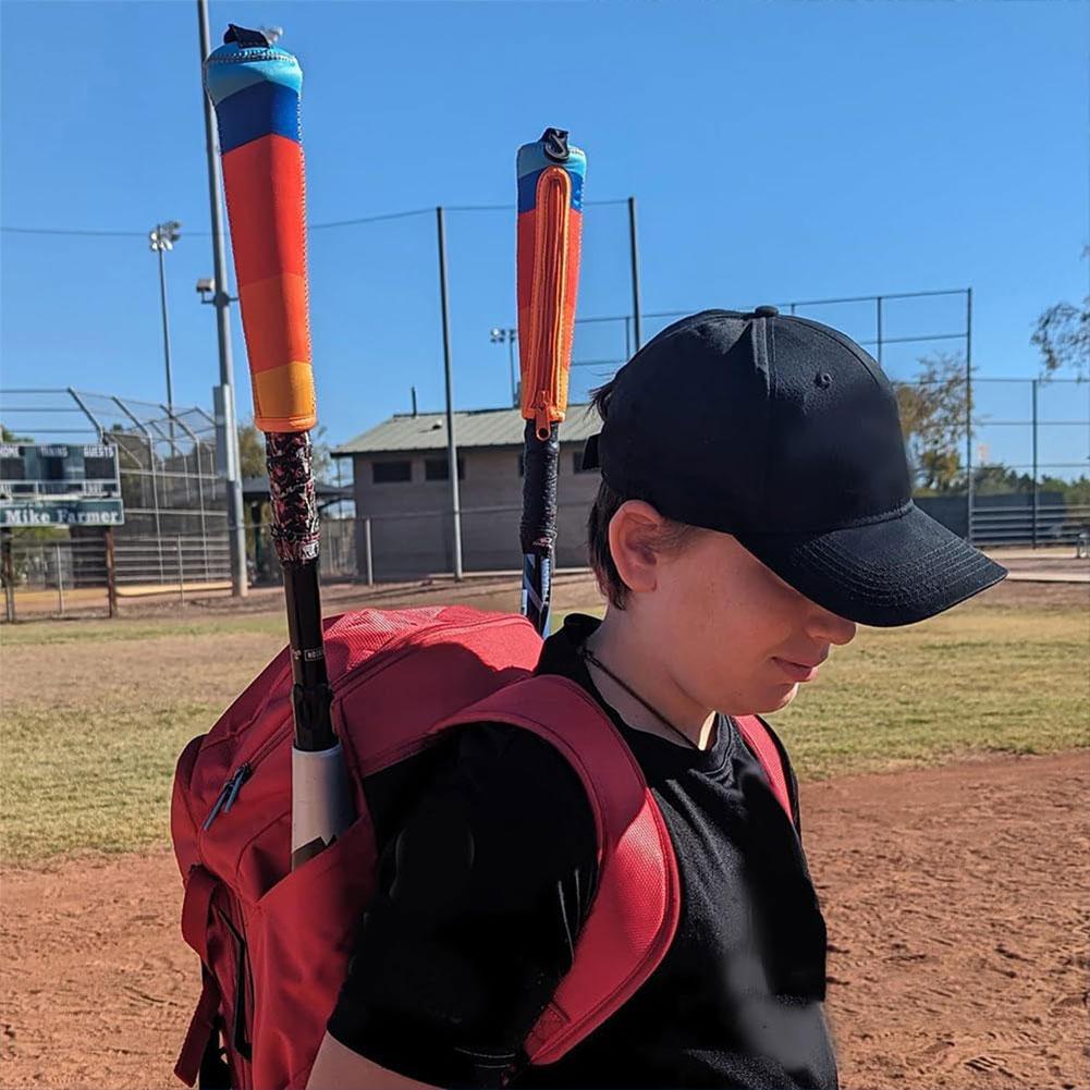Coprimanico per Mazza da Baseball e Softball Manicotto Sostitutivo imbottito con Cerniera Avvolgimento Impugnatura per Mazza da Baseball e Softball Accessori per Baseball e Softball