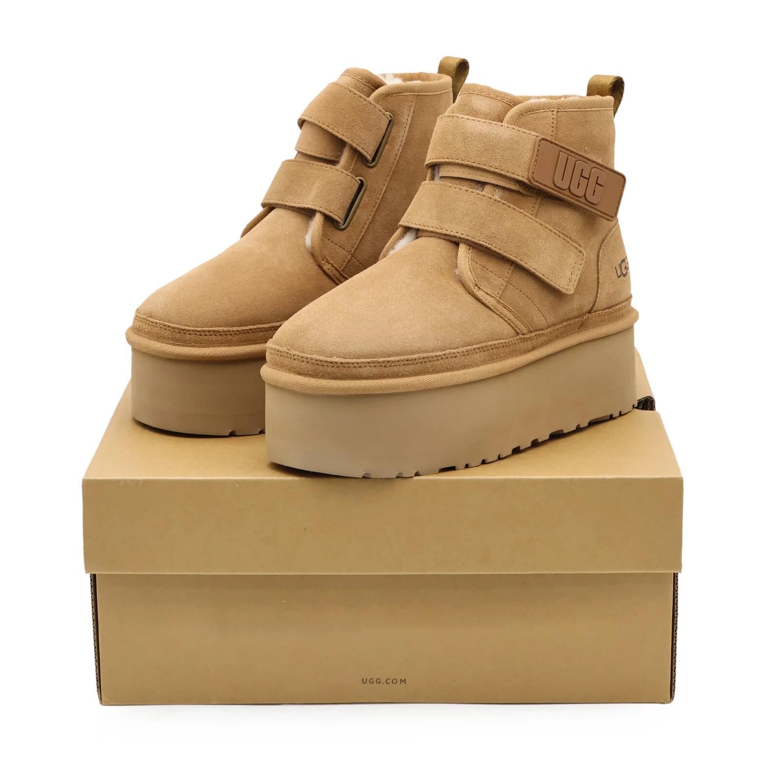 1130554-che UGG Neumel Platform Chestnut (Women s) 5W