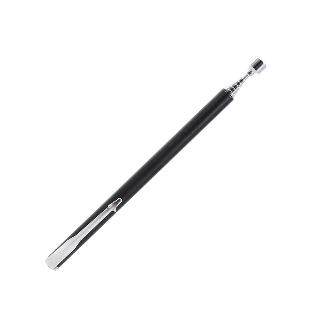 Tragbarer, teleskopischer, einfacher magnetischer Pick-Up-Stab-Stick, der Magnet-Handheld-Werkzeug ausdehnt, Silber