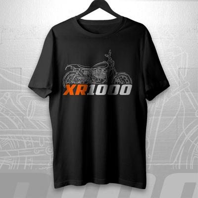 T-shirt per Motociclisti Harley-Davidson XR1000 1983-1984