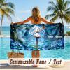Custom Text Beach Towel, Soft Absorbent Swimming Multi-use TowelFrieren Beyond Journey's End