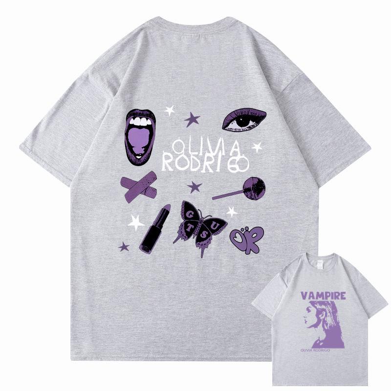 

Olivia Rodrigo 2025 short-sleeved women s T-shirt, one for summer XXL