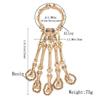Alloy Skeleton Punk Finger Bone Chain Bracelet For Women Gift And Party Decor