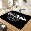 3D Vintage Motorcycle H-Harleys Style Large Area Rug – Non-Slip Floor Mat for Garage, Living Room, Bedroom, Doormat Decor & Gift