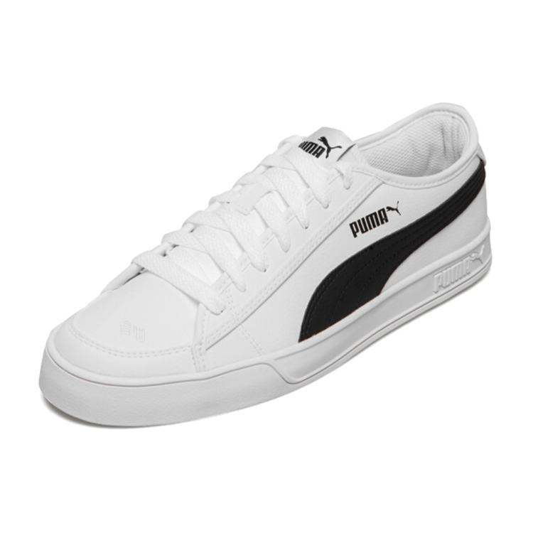 Puma Smash White Black 367308-02