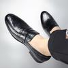 Fashion Genuine Leather Men’s Business Shoes Luxury Lightweight Loafers Slip-On Solid Casual Shoes Walking Shoes Driving Sneakers Shoes