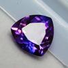 Natural Purple Tanzanite Loose Gemstone Trillion Cut 6.00 Ct Extremely for Jewelry Making and Crafts