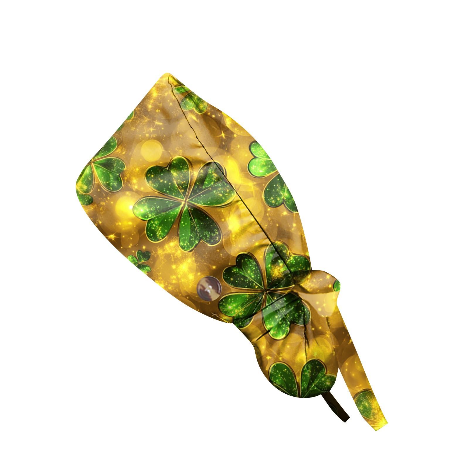 

Модный St.. Кепка с принтом «День святого Патрика», повседневная женская кепка с хвостиком, кепка Wash, кепка Baotou One Size золотой