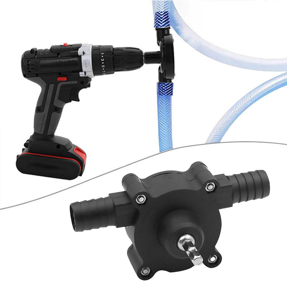 Household Electric Well Hand Pump Waterproof Hand Electric Drill Pump Portable Liquid Transfer Pumps for Water Liquid Transfer