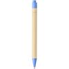 Pen of cardboard recycled and plastic of corn "Berk" (black ink) Blue