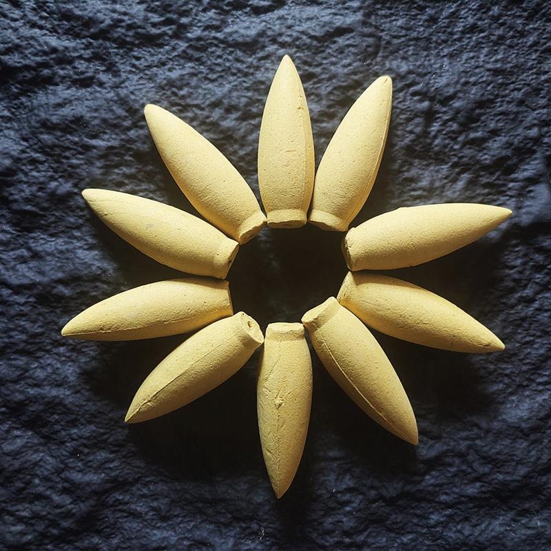 10pcs 30 Minutes Plus Natural Backflow Tower Incense Cones Lavender Jasmine Cone Incense Living Room Purified Air Home Fragrance