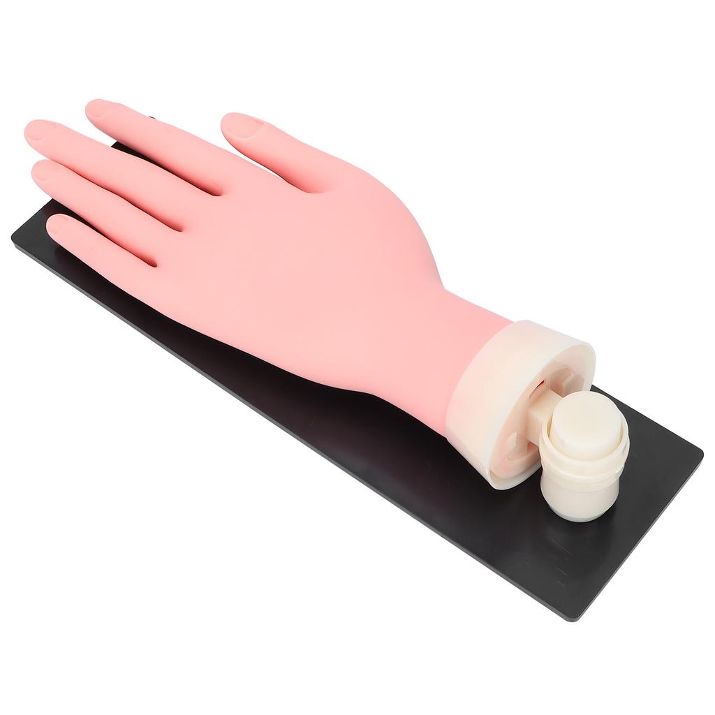 Nail Art Training Practice Hand Manicure Mannequin Fake Hand for Nail Training Display