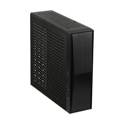 ITX Bilgisayar Kasası FH05 Masaüstü Kasası Endüstriyel Kontrol Ev Sineması PC Oyun Kasası Yatay Metal Des