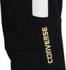 Converse Basketball Long Pants Gold Series Jersey Pants CBG242252 Black (Zippered Hem)