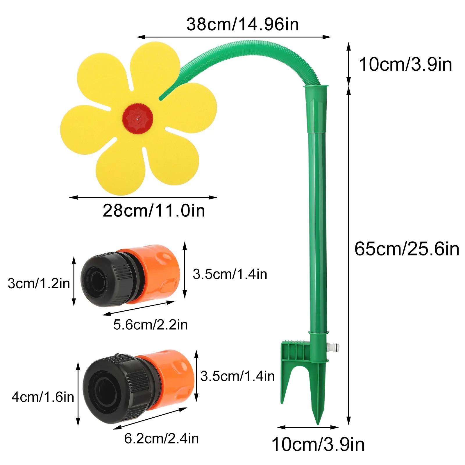 Universal Sun Flower Sprinkler Rocker Arm Plant Watering Garden Irrigation Sprinklers