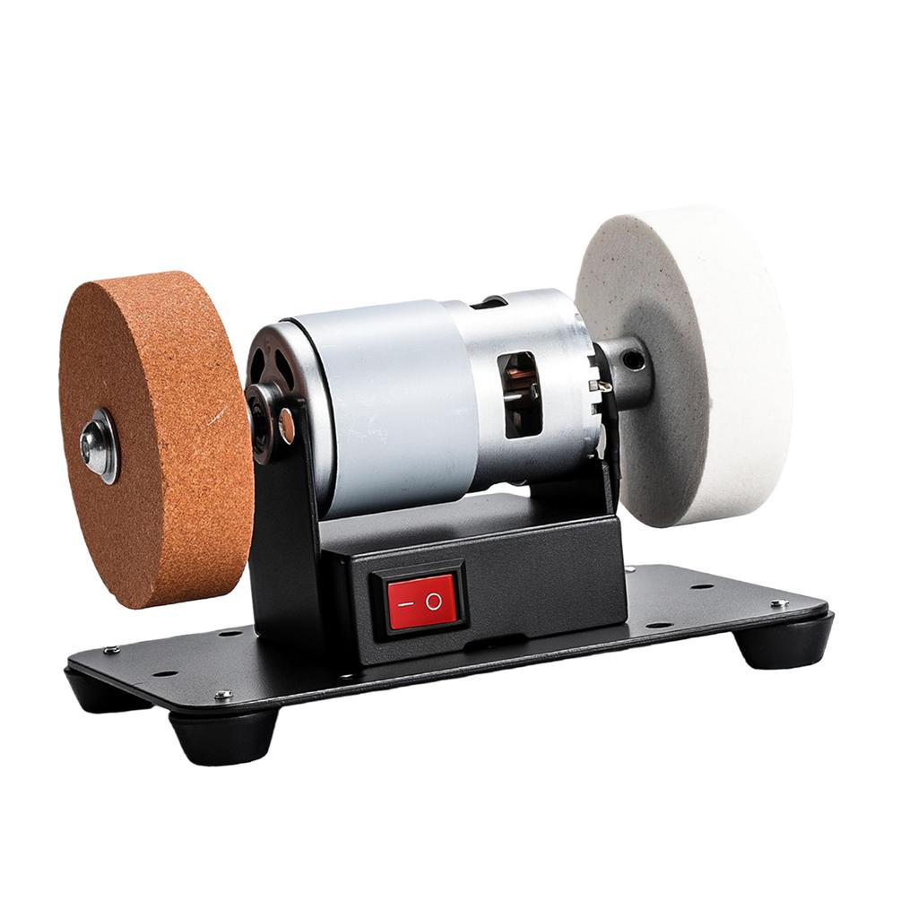 Heavy Duty 220V Electric Grinder Sharpener With 75mm Disc And Protective Cover For Drilling And Sanding Applications
