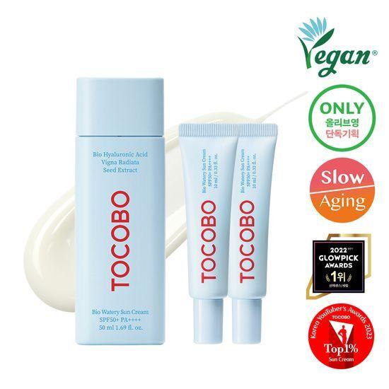 TOCOBO Bio Watery Sunscreen Planning (50ml+10ml*2ea) SPF50+ PA++++