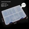 Multi-Size Transparent DIY Jewelry Storage Box Set