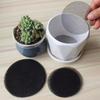 50Pcs Bonsai Pot Mesh Pad Breathable Drainage Grid Mat for Plant Care Soil Protection Eco-Friendly Gardening Tools DIY Supplies