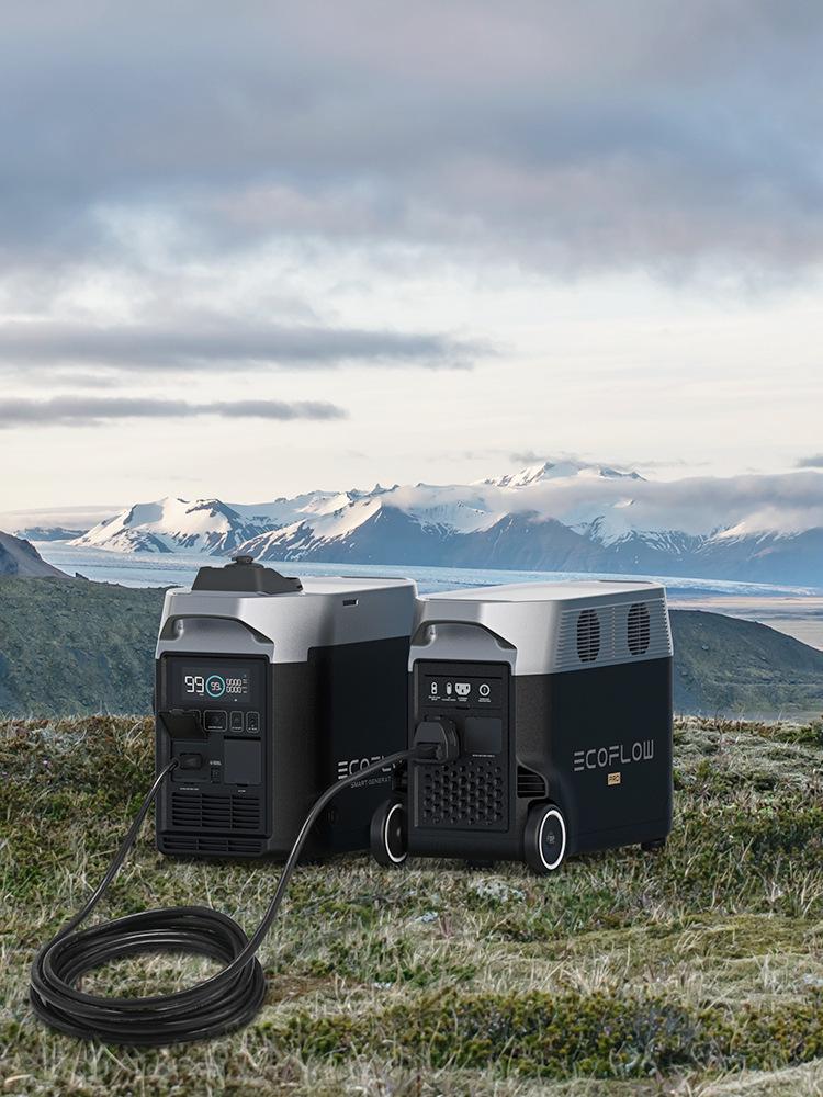 EcoFlow Outdoor Power Station Pro: Fast Charging Adapter & Smart Remote