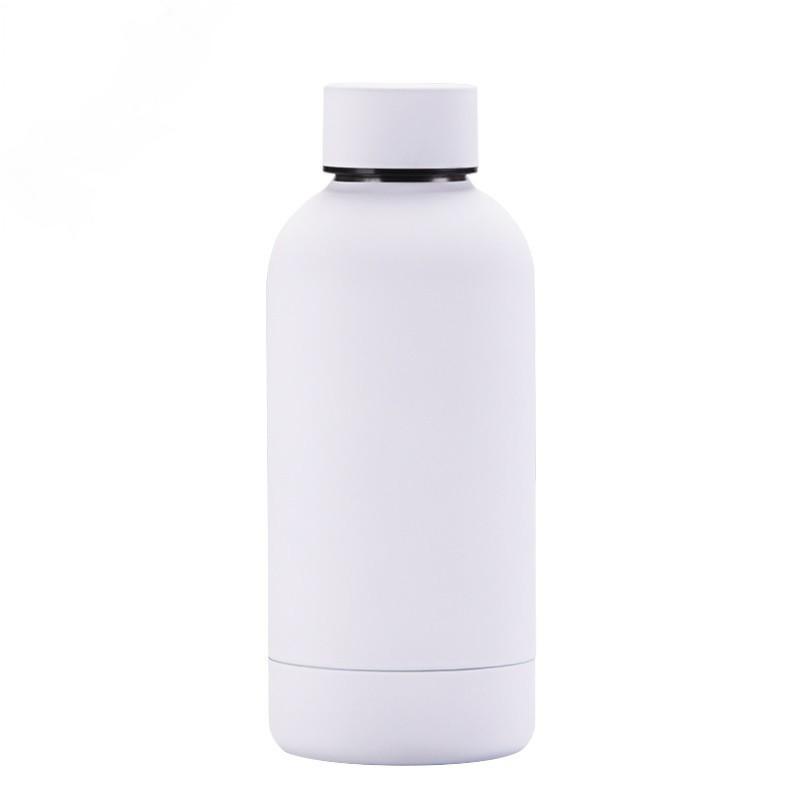 350ml Double Wall Stainless Steel Vacuum Insulated Travel Mug Mini Water Bottle Office Gym Car