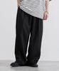 WEGO Unisex Wide Leg Straight Leg Korean Size Black Men's Slacks, Pants, Bottoms, Autumn/Winter Clothes, Style, Simple, Gift, Classic,
