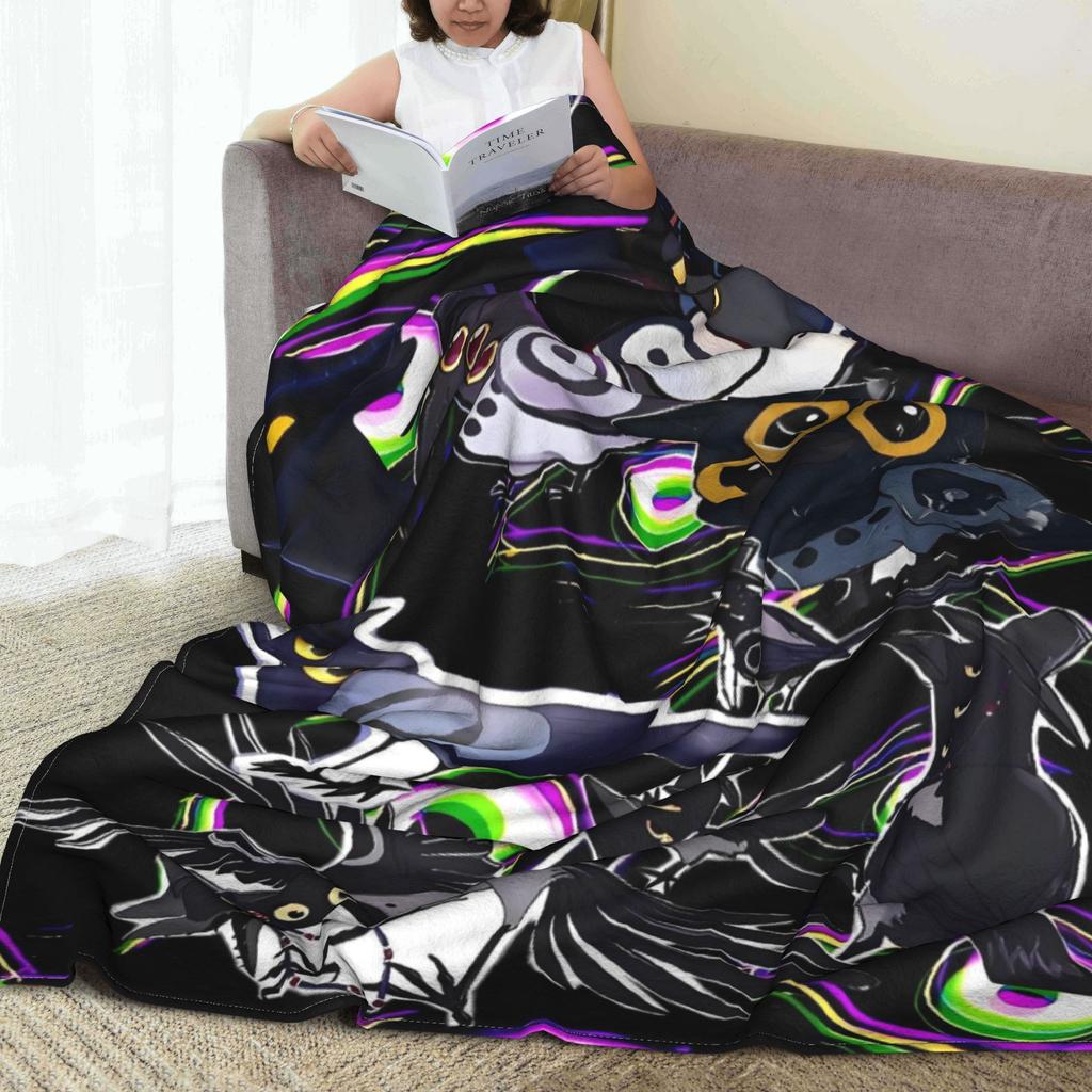 Sussie Bird From K Pop Demon Hunters Blanket  Picnic Flannel Throw Blanket For Outdoor Soft Custom Quality Bedspread Gift