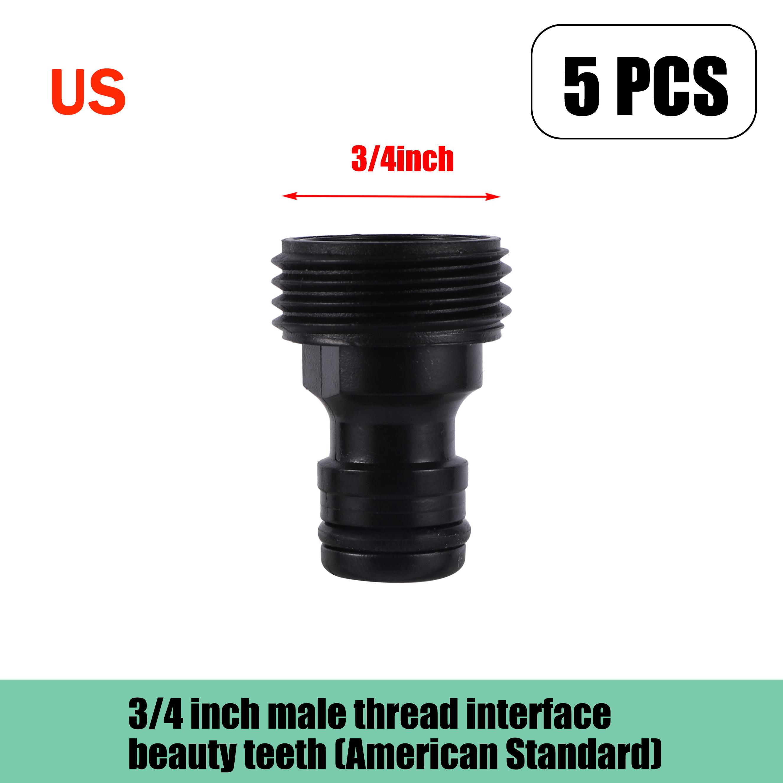 3/4 16mm American Standard Garden Hose Stop Valve Fitting Stop Valve Garden Faucet Adapter Hose Quick Connector