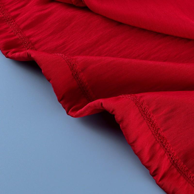 2025 Fall Winter Red Quick Dry Windproof Turtleneck Coat Women Slim Fit Commute Fashion