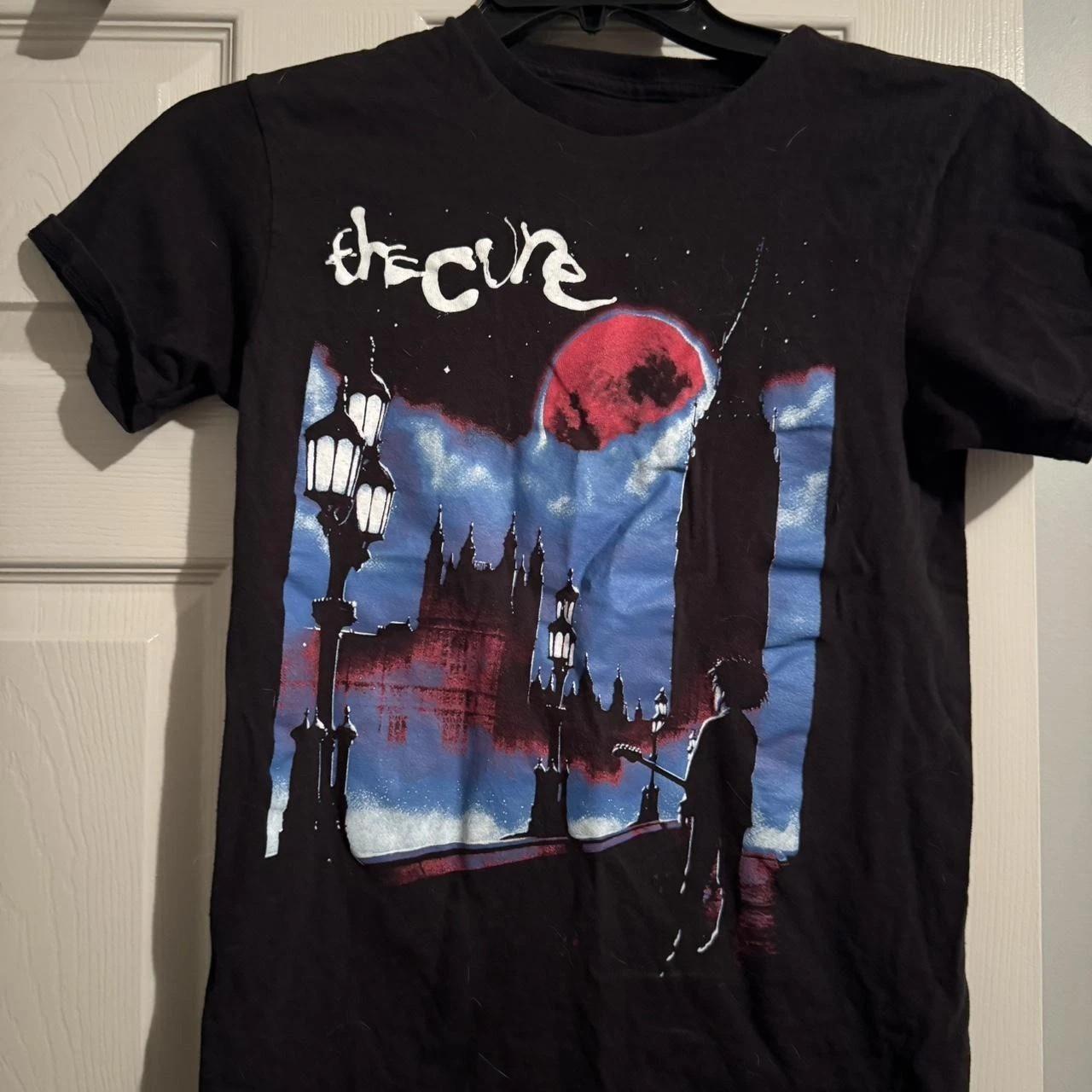 The Cure Band Albums Tour Basic black Short Sleeve Unisex T shirt Vtg S