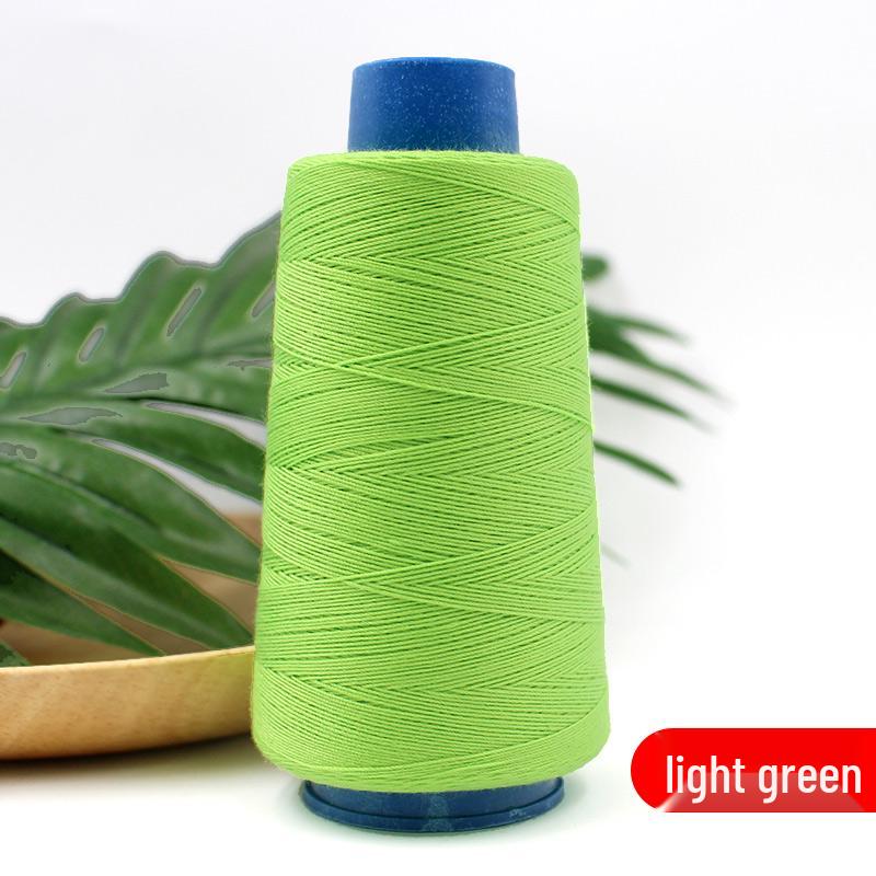 Polyester Sewing Thread: Black, White, Yellow - 203-Strand for Jeans, Canvas, Machine & Hand Sewing