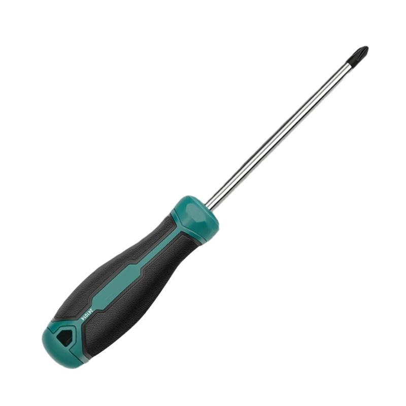 Tip Screwdriver 6mm Crosses/Flat Professional Cushion Grip for Hand Making Home Mechanical Repair Project