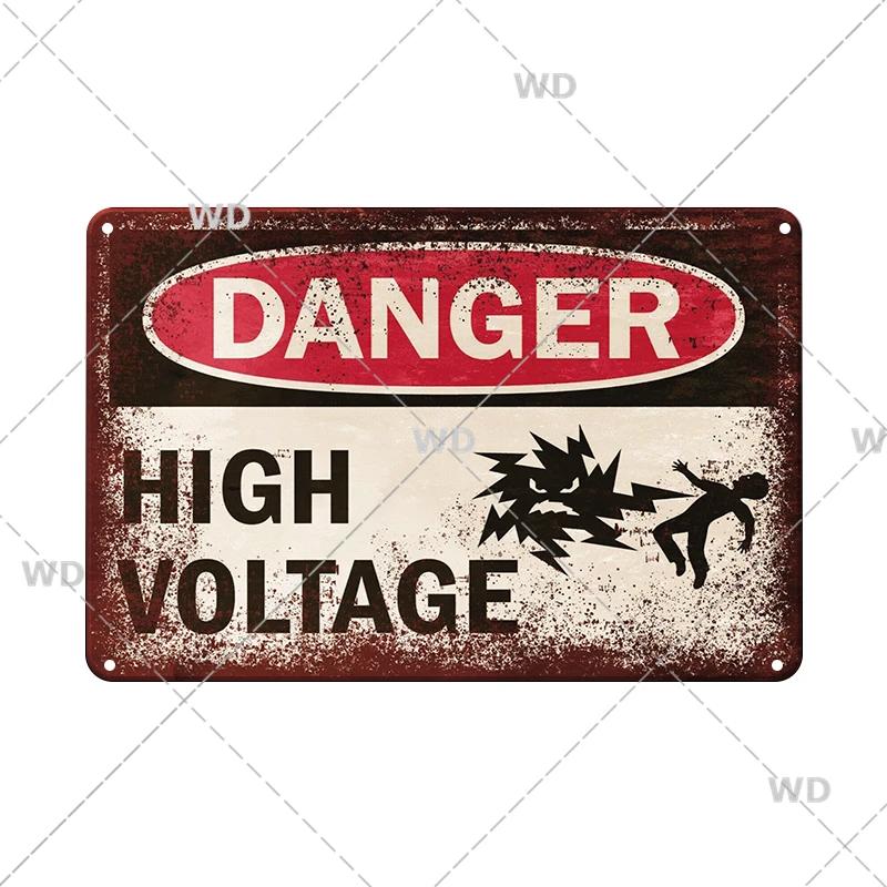 Warning No Farting Slogan Vintage Metal Tin Signs Home Bar Pub Decorative Plates Danger Retro Sign Wall Stickers Art Poster