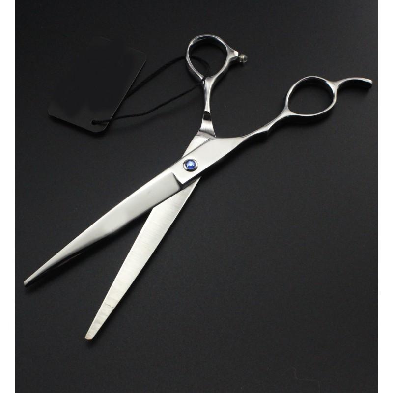 Left-Handed 7 Inch Hairdressing Scissors Pet Grooming Professional Barber Use Stainless Steel