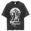 Tricou Spălat Grafic Cool Kujō Jōtarō din Anime-ul Fierbinte JoJo's Bizarre Adventure Tricouri Bumbac Bărbați Tricou Vintage Manga Tricou Harajuku