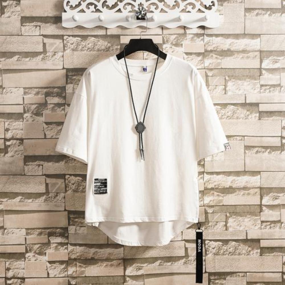 Men Summer T-shirt Pullover Daily Wear Hip Hop Plus Size Men Summer Top Male Clothes