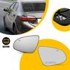 2X View Mirror Glass Heated LH RH Side For 2014- Toyota Corolla 87961-02F30