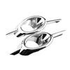 Car Front Fog Light Trim for Chevrolet Cruze 2009-2012 2013 2014 2Pcs/set Fog Lamp Decorative Cover Sticker Styling Accessories
