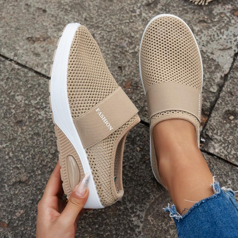Women's Thick-soled Cool Slippers, Half-support Soft-soled Non-slip, One-pedal Beach Sandals, Air Cushion Shoes, Comfortable Home