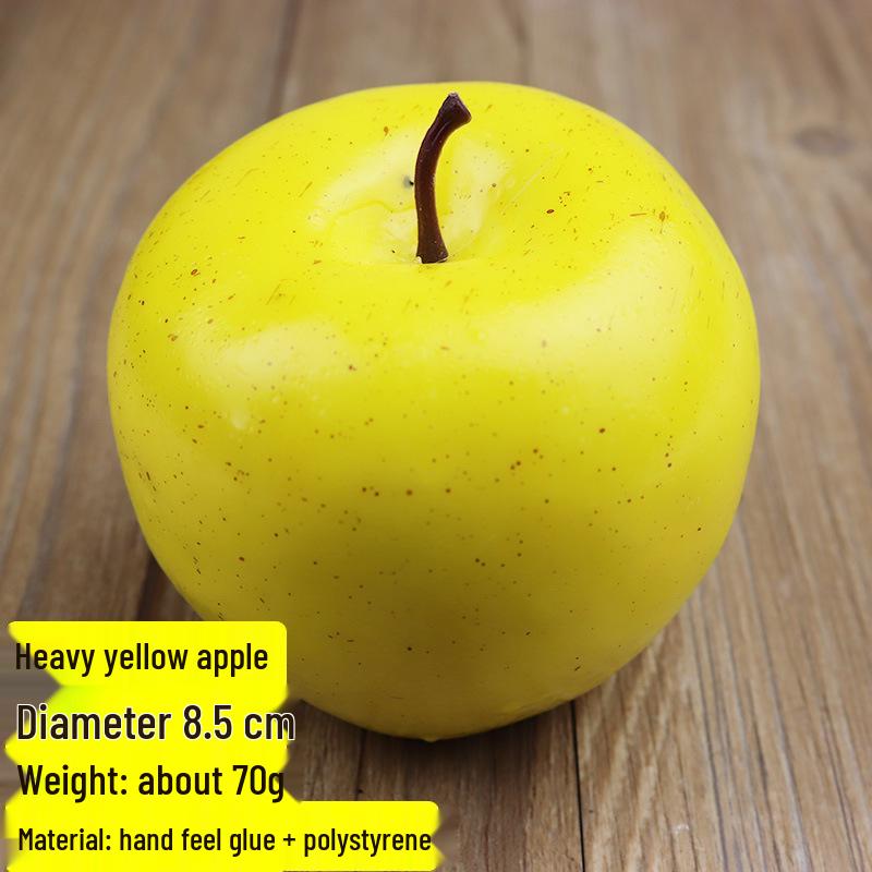 Red Apple, Orange, Grape, and Banana Fake Fruit Model for Decoration