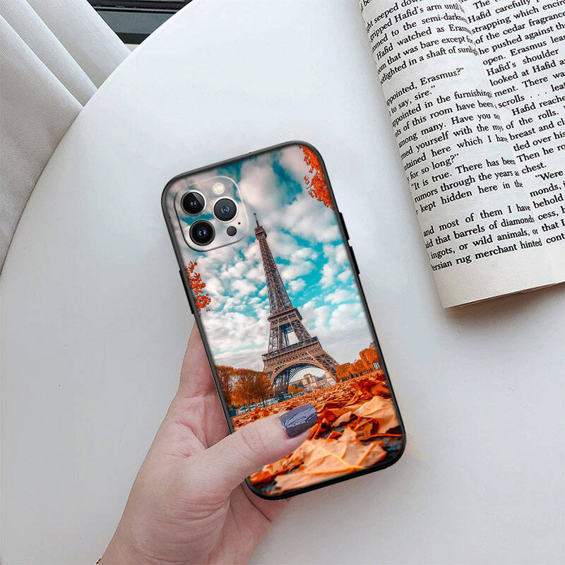 MH128 Paris Eiffel Tower Case for Samsung A06 A35 A25 A24 A15 A05S A05 M55 M35 M15 A02 A12 A13 A10 A16 A20 A30 A22 A31 A32 A33 A42 A50