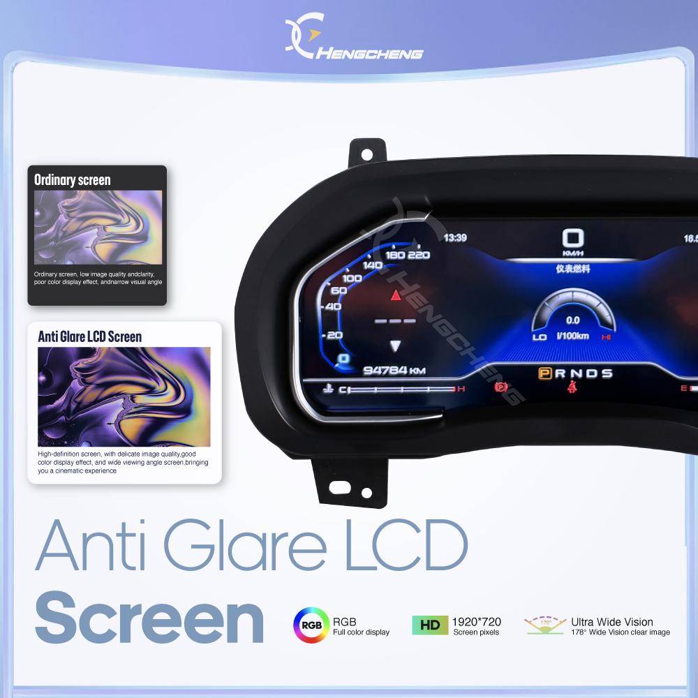 For Chevrolet Silverado GMC Sierra 2013-2019 Car Digital Cluster LCD Dashboard Player Cockpit Virtual Instrument