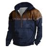 Men  Leisure  Fashion  Hooded Hood  Zipper  Hoodie